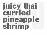 recipe for juicy thai curried pineapple shrimp