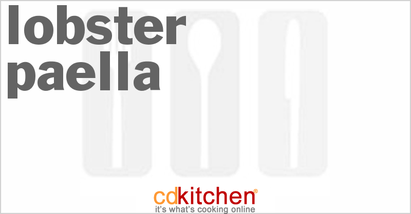 Lobster Paella - CDKitchen.com