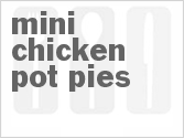 recipe for mini chicken pot pies