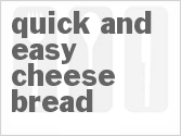 recipe for quick and easy cheese bread