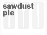 recipe for sawdust pie