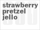 recipe for strawberry pretzel jello
