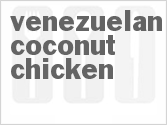 recipe for venezuelan coconut chicken