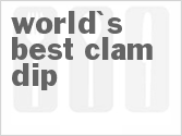recipe for world's best clam dip