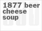 recipe for 1877 beer cheese soup