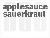 Applesauce Sauerkraut