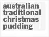 recipe for australian traditional christmas pudding