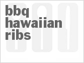 recipe for bbq hawaiian ribs