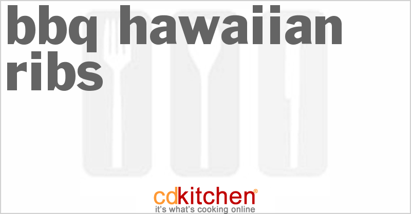 Bbq Hawaiian Ribs - CDKitchen.com