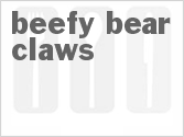 recipe for beefy bear claws