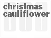 recipe for christmas cauliflower