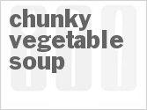 recipe for chunky vegetable soup