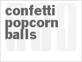 recipe for confetti popcorn balls