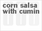 recipe for corn salsa with cumin