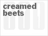 recipe for creamed beets
