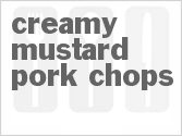 recipe for creamy mustard pork chops