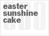 recipe for easter sunshine cake