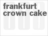 recipe for frankfurt crown cake
