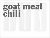 recipe for goat meat chili