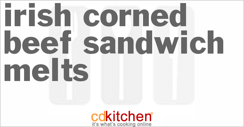 Irish Corned Beef Sandwich Melts - CDKitchen.com