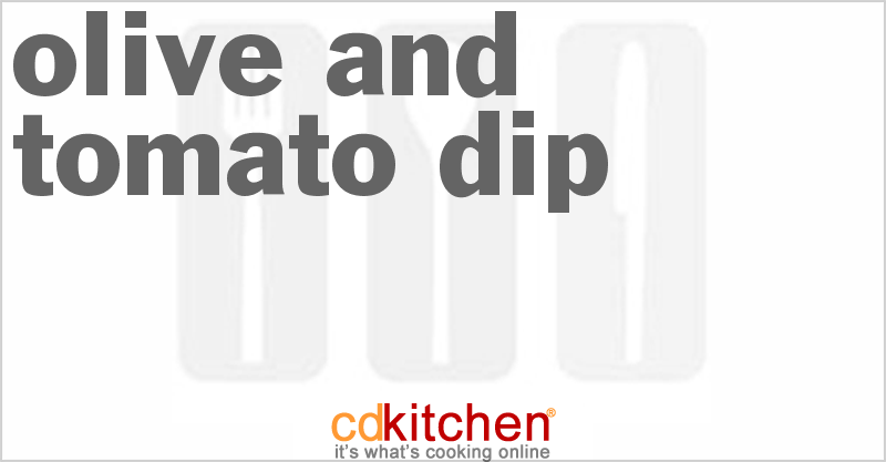 Olive And Tomato Dip - CDKitchen.com