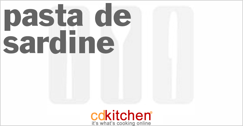 Pasta De Sardine - CDKitchen.com