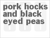 recipe for slow cooker pork hocks and black eyed peas