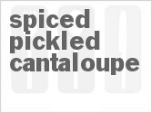 recipe for spiced pickled cantaloupe