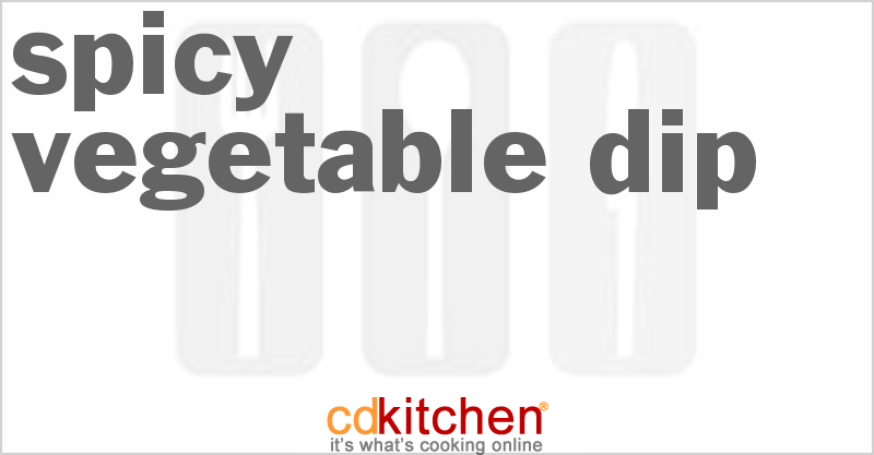 Spicy Vegetable Dip - CDKitchen.com