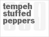 recipe for slow cooker tempeh-stuffed peppers