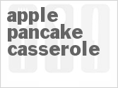 recipe for apple pancake casserole