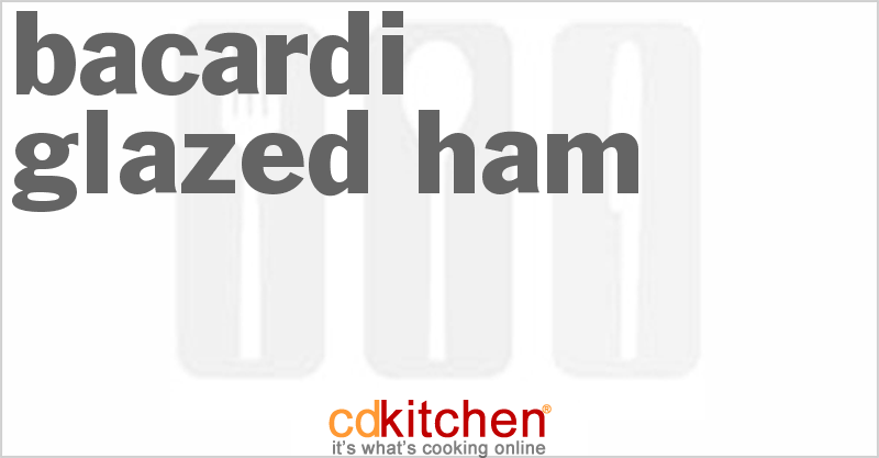 Bacardi Glazed Ham - CDKitchen.com