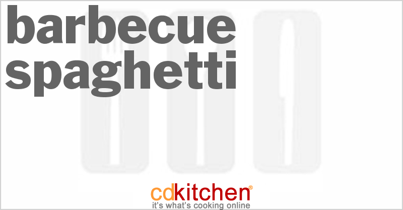 Barbecue Spaghetti - CDKitchen.com