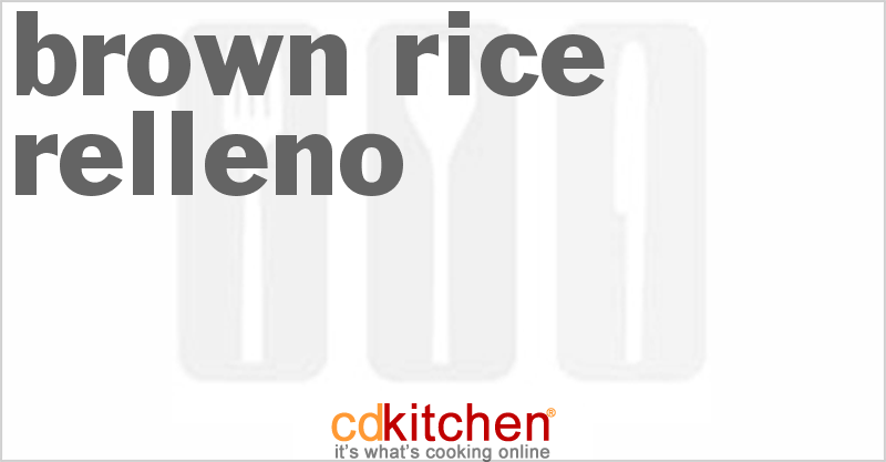 Brown Rice Relleno - CDKitchen.com