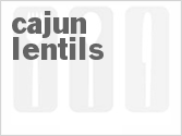 recipe for cajun lentils