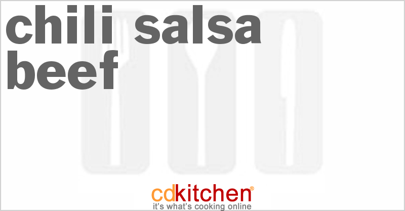 Chili Salsa Beef - CDKitchen.com