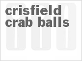 recipe for crisfield crab balls