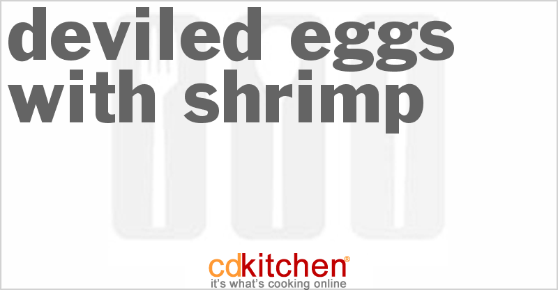 Deviled Eggs With Shrimp - CDKitchen.com