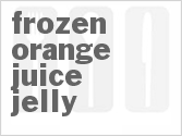 recipe for frozen orange juice jelly