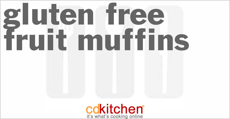 Gluten Free Fruit Muffins - CDKitchen.com