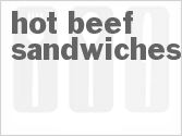 recipe for slow cooker hot beef sandwiches