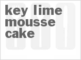 recipe for key lime mousse cake