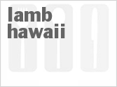 recipe for lamb hawaii
