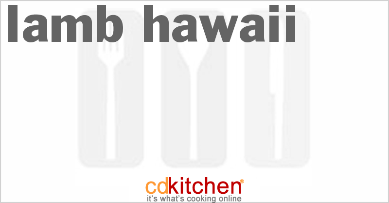 Lamb Hawaii - CDKitchen.com