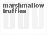 recipe for marshmallow truffles