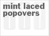 recipe for mint-laced popovers