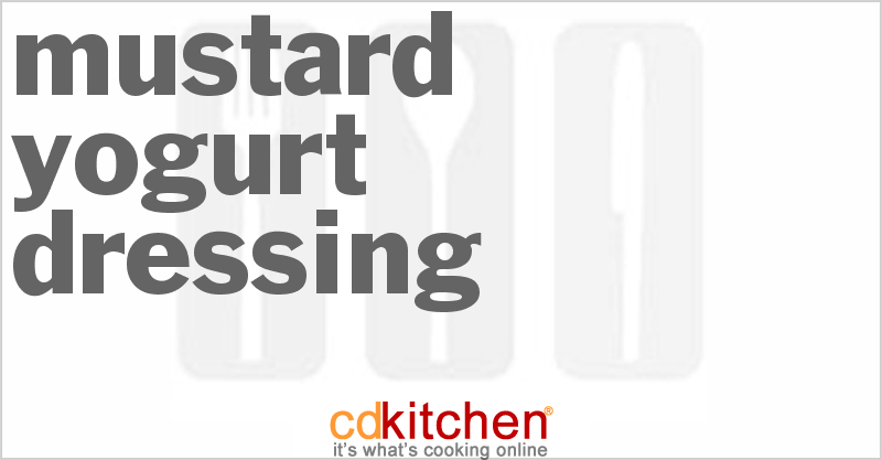 Mustard Yogurt Dressing - CDKitchen.com