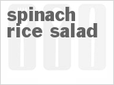 recipe for spinach rice salad