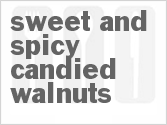 recipe for sweet and spicy candied walnuts