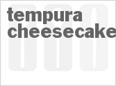 recipe for tempura cheesecake